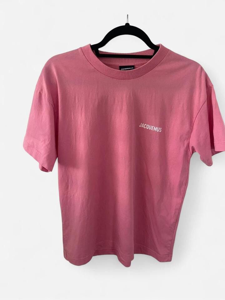Jacquemus pink logo t-shirt Sz s