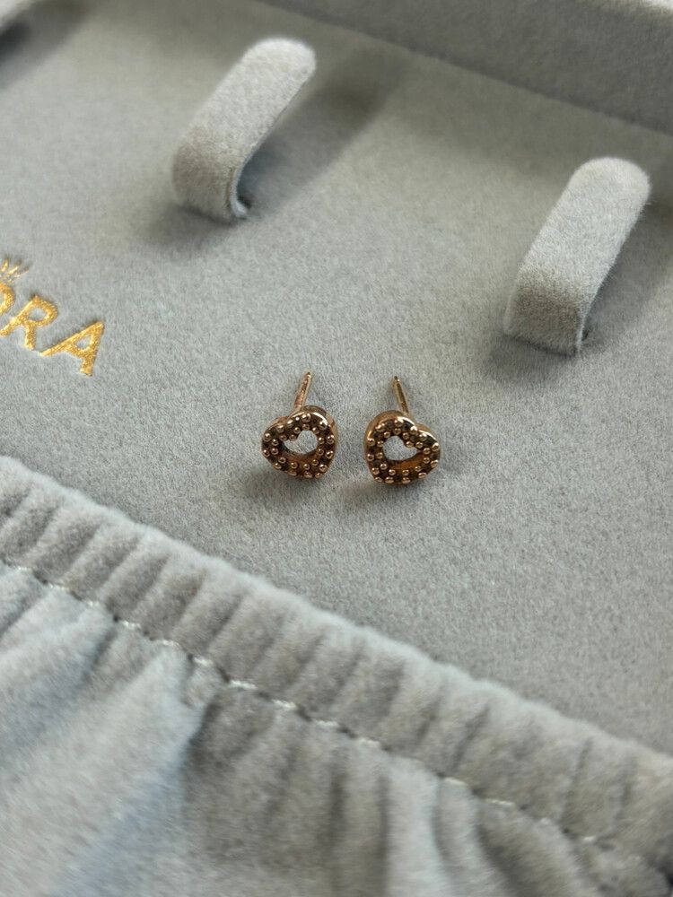 Pandora Rose Gold Earrings