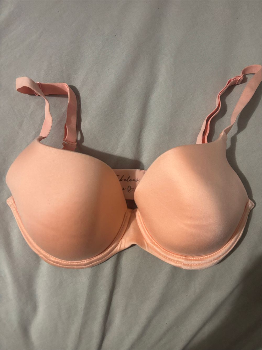 Bras N Things Peach Moulded Bra