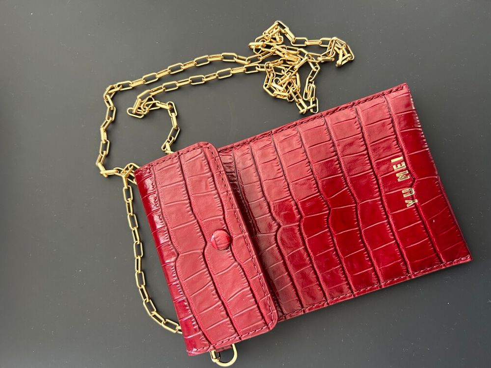 Yu Mei Red Clutch Bag