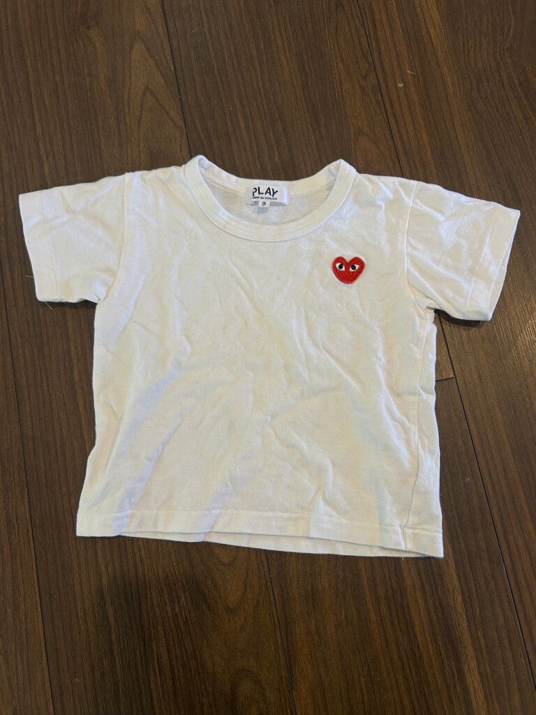 Comme des garçons play kids tee