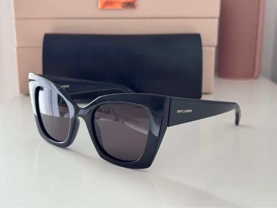 *YSL* Saint Laurent Black Sunglasses