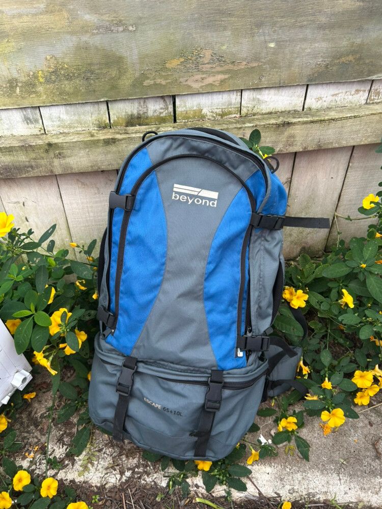 Beyond Grey Blue Backpack
