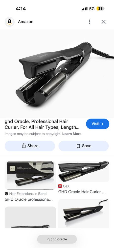 oracle hair curler