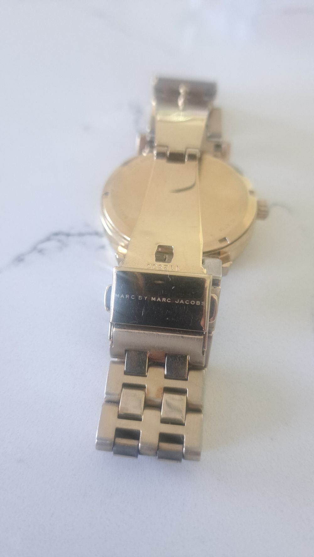 Marc By Marc Jacobs Fergus Gold Watch