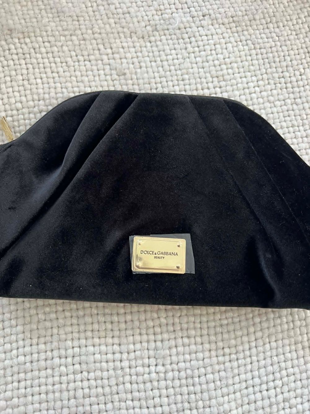 Dolce & Gabbana Beauty Black Clutch Bag