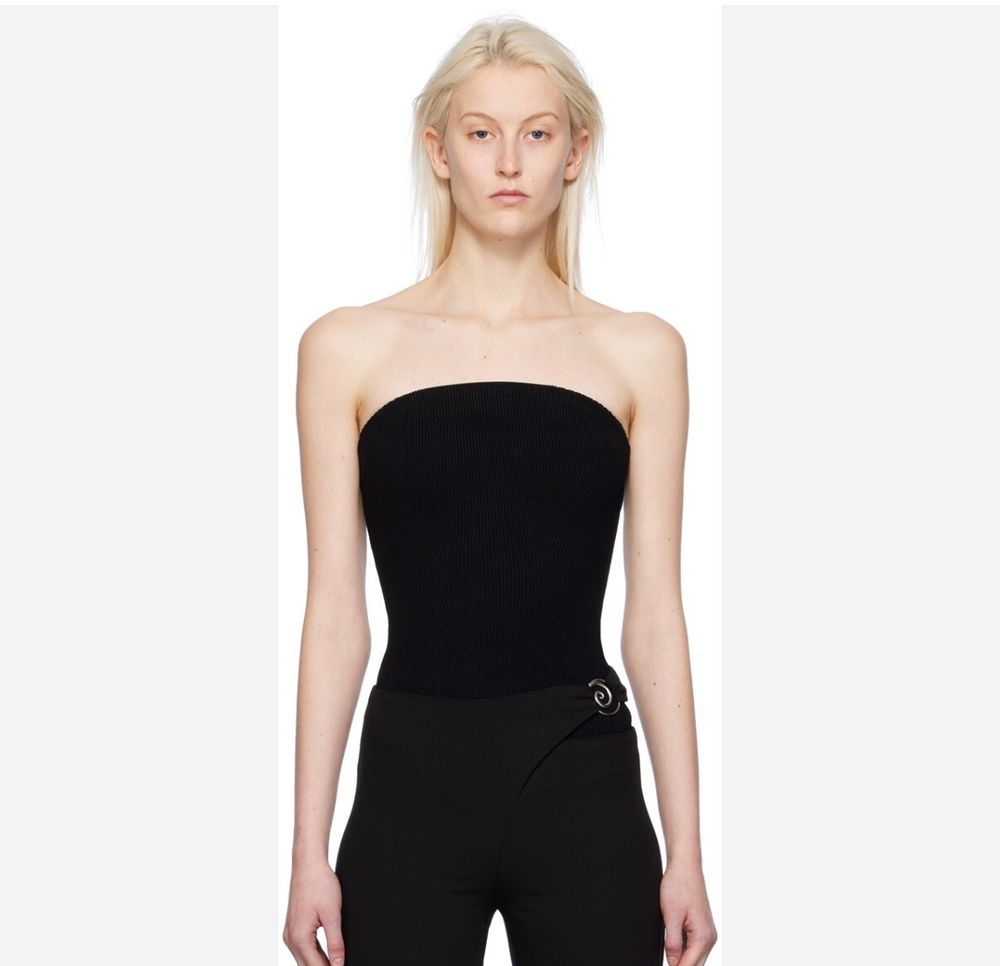 Camilla and Marc Corbin Knit Bodysuit Black Size L