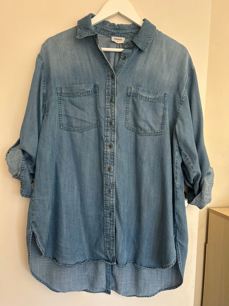 Sussan Blue Denim Shirt