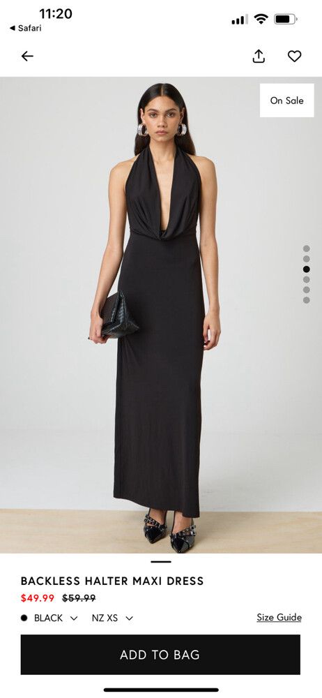 Glassons - Black Halter Neck Dress on Designer Wardrobe Glassons - Black Halter Neck Dress on Designer Wardrobe