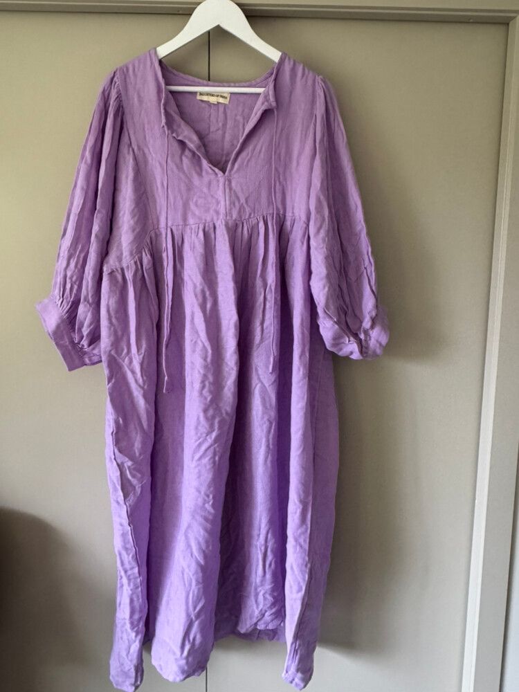 Daughters of India Purple Dress Size L