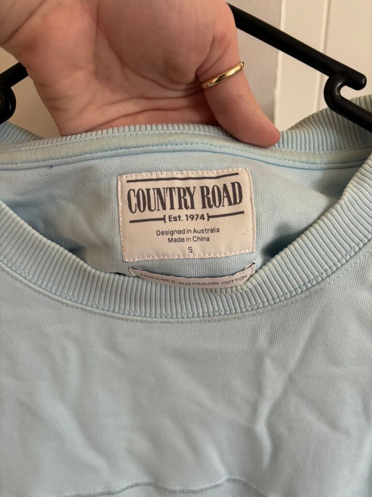 Country Road Blue Jumper