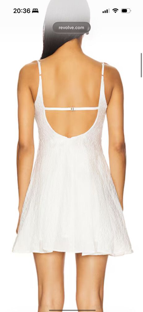 Astr the Label White Dress