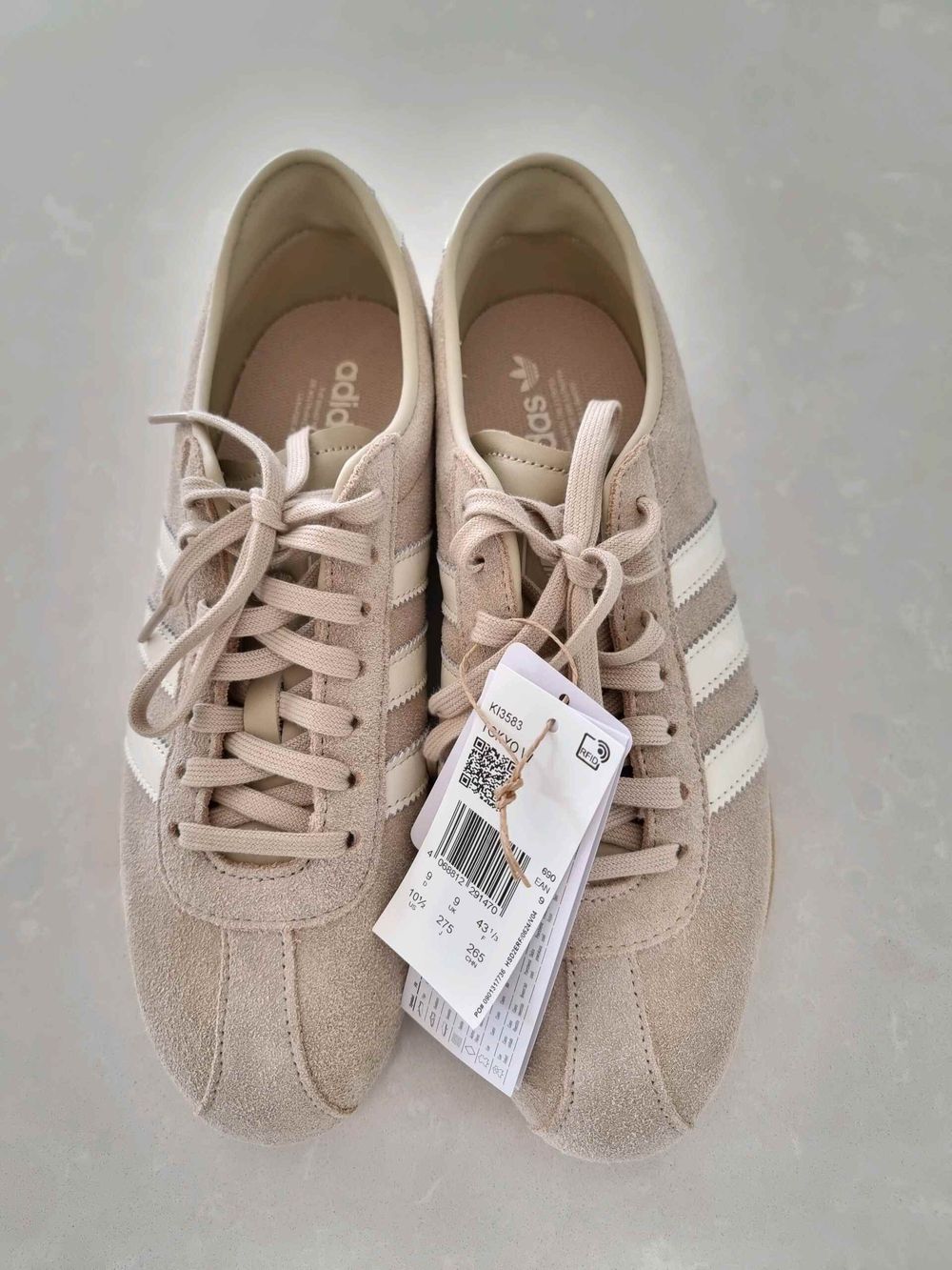 Adidas Tokyo Beige Suede Sneakers