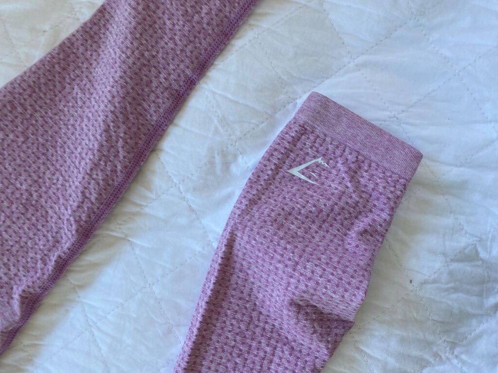 Gymshark Vital Seamless Leggings (Pink Marl)