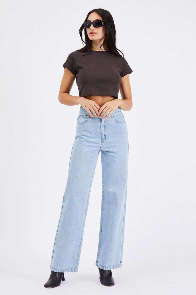 Abrand High & Wide Jeans