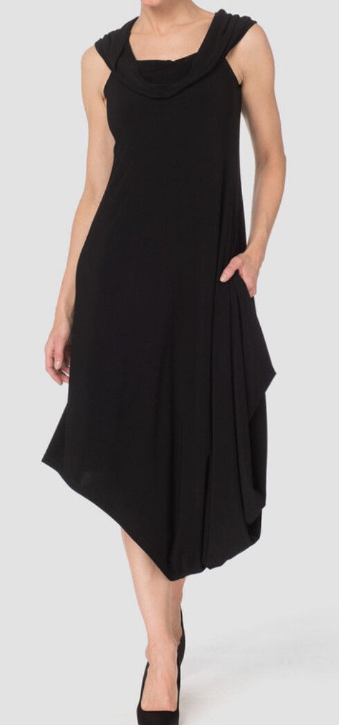 Joseph Ribkoff - Joseph Ribkoff Black Dress on Designer Wardrobe