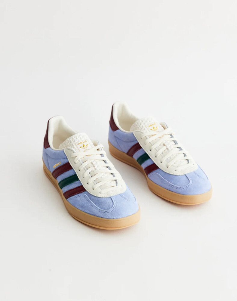 adidas gazelle silver green womens Adidas Women's Gazelle In Brown & White