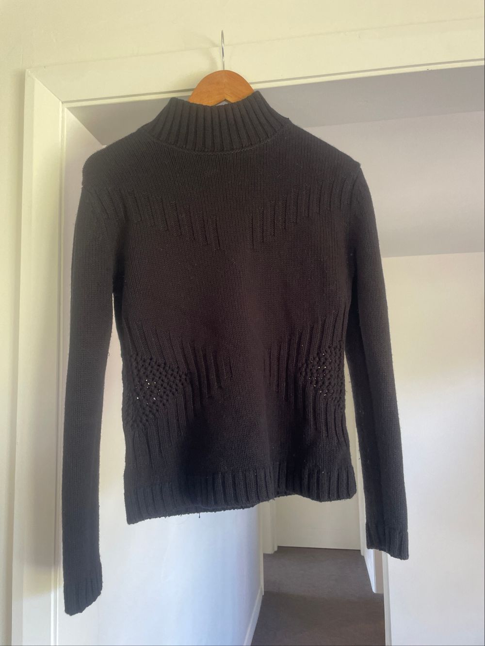Black Knit Jumper