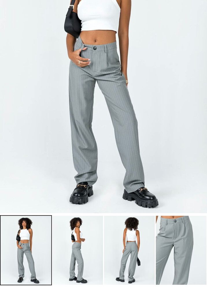 Princess Polly grey titus pants