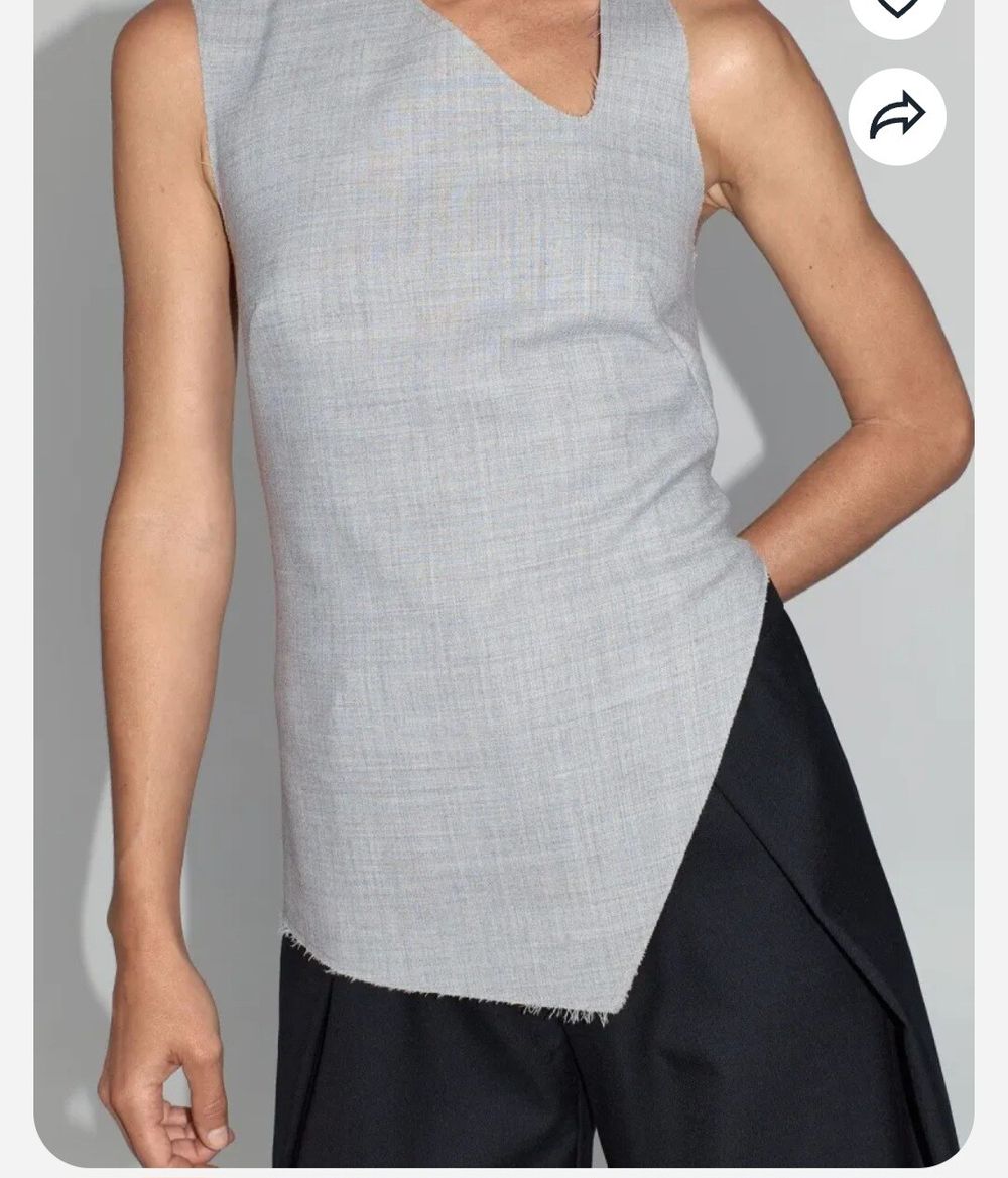 St Agni Grey Top
