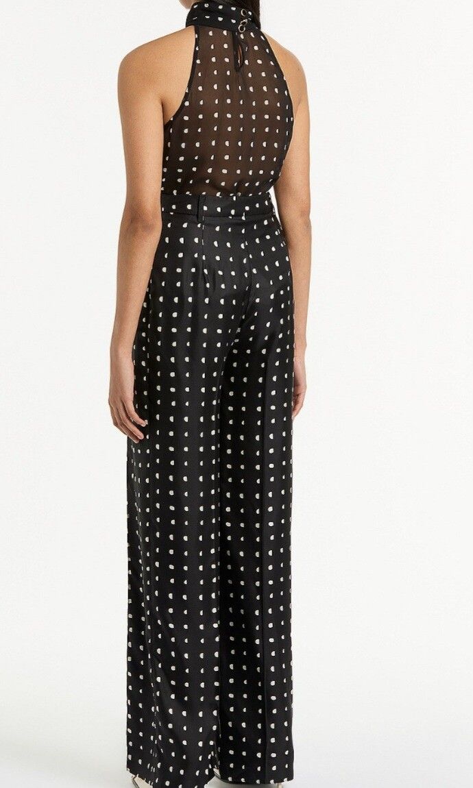 Carla Zampatti Black White Polka Dot Set size 6