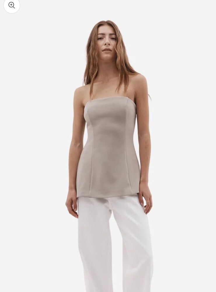 REBE Emma strapless top