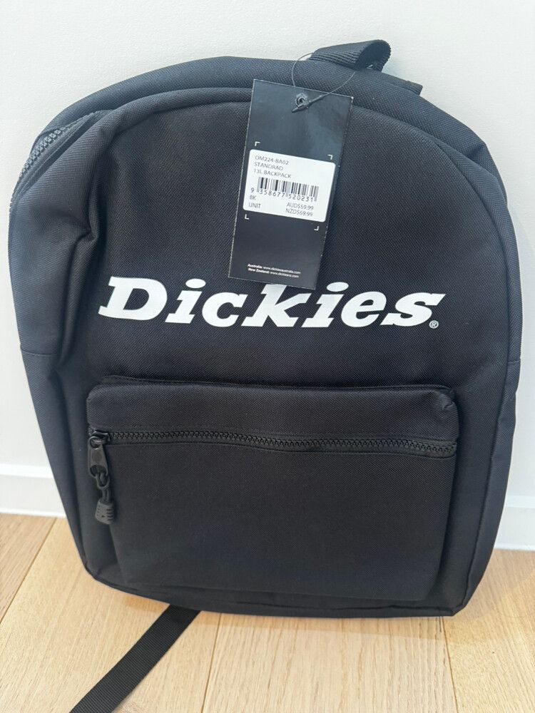 Dickies Black Backpack NWT