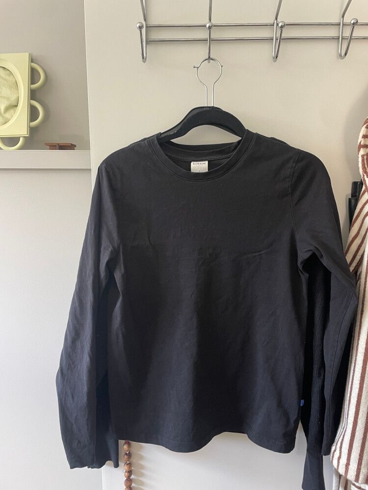 Kowtow Black Long Sleeve Top