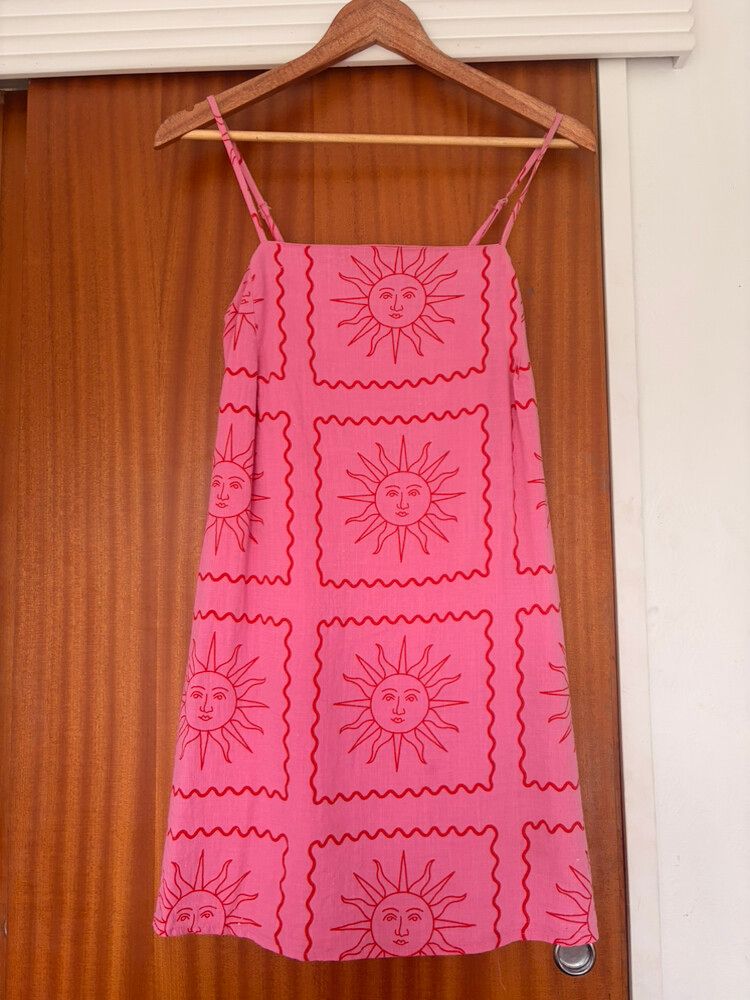 By Frankie Pink Sun Dress