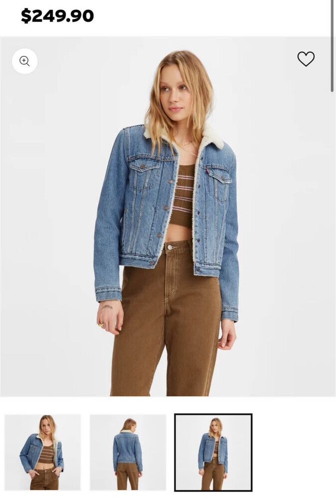Levi’s Sherpa denim jacket