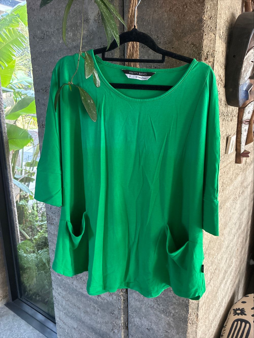 Pretty Basics Green Top