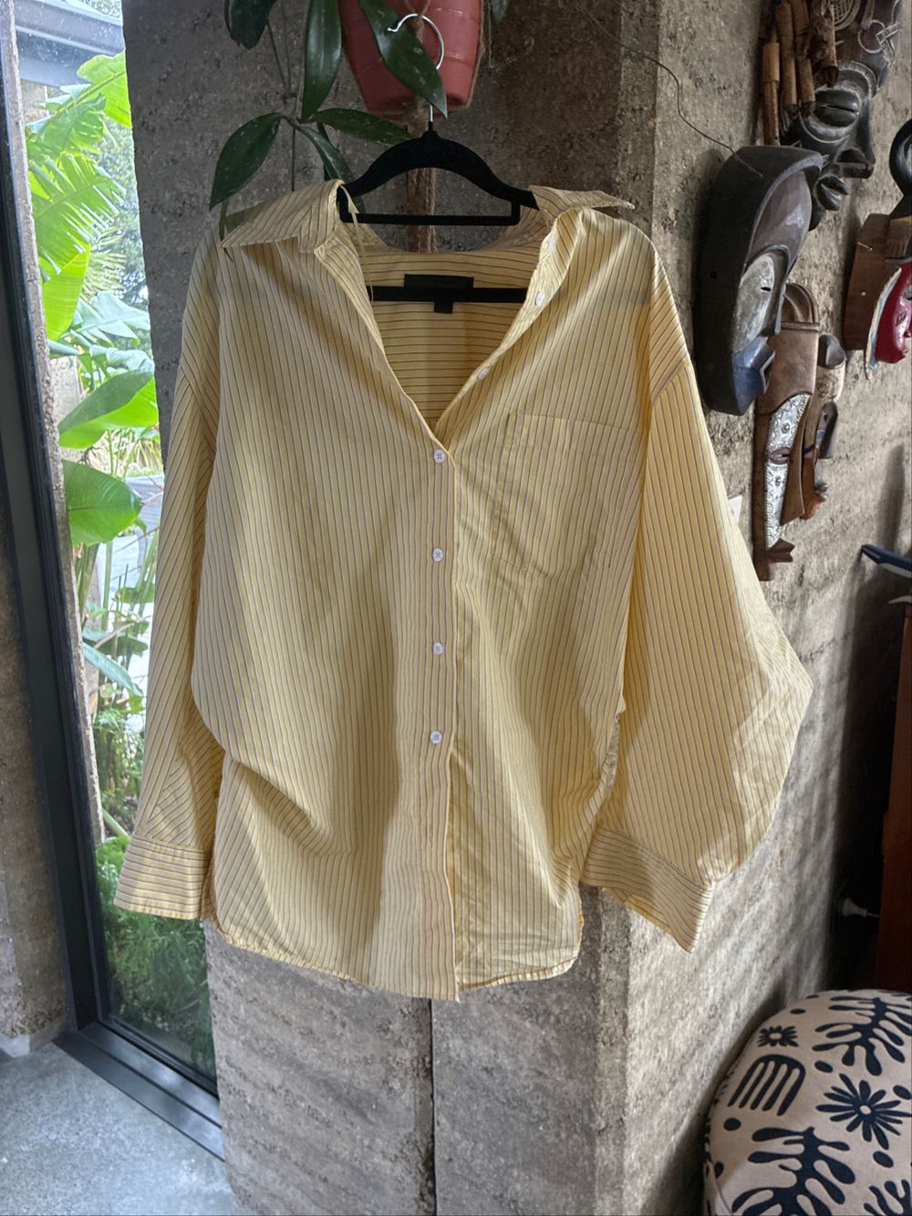 Zara yellow shirt