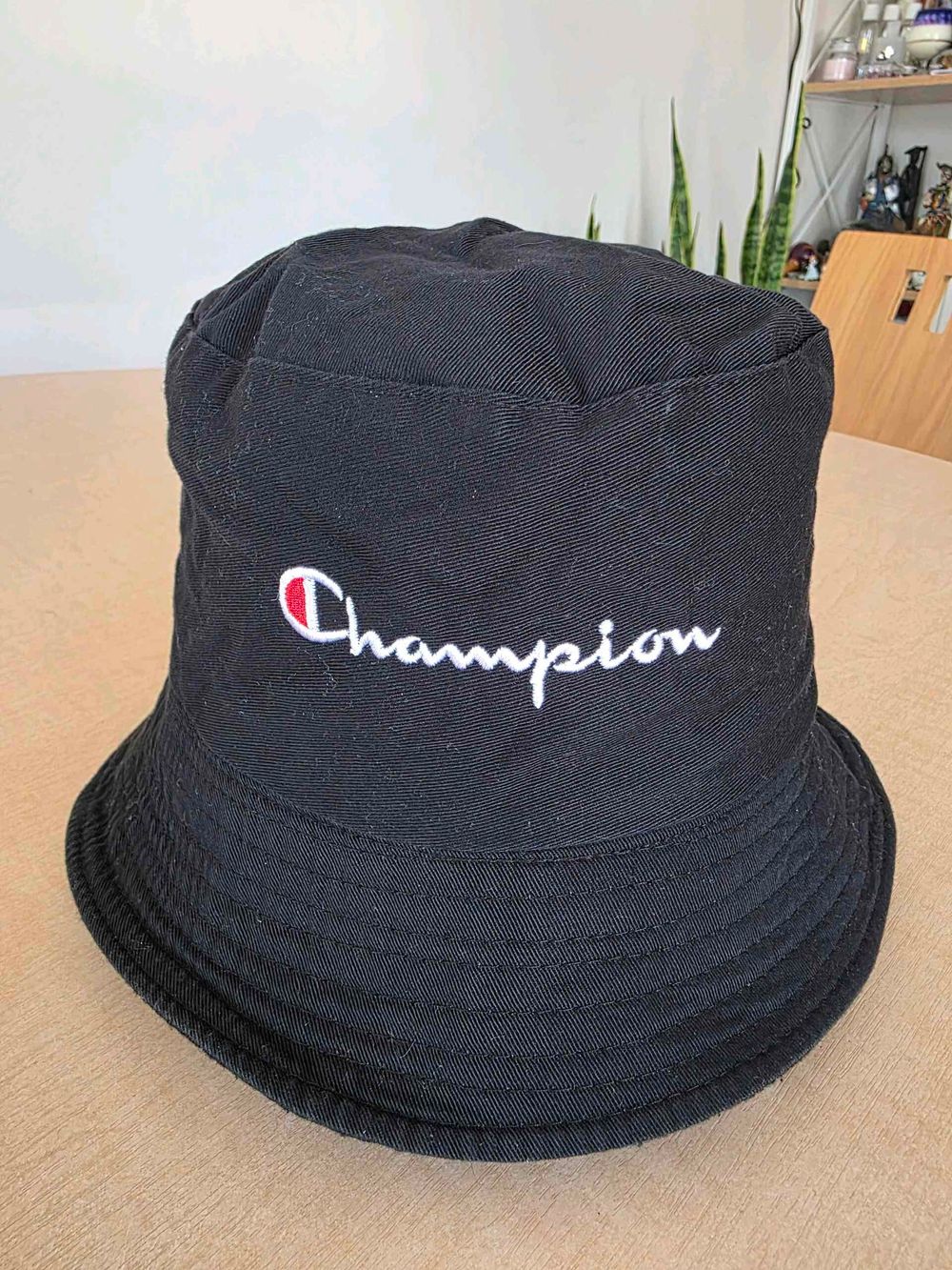 Champion Black Bucket Hat
