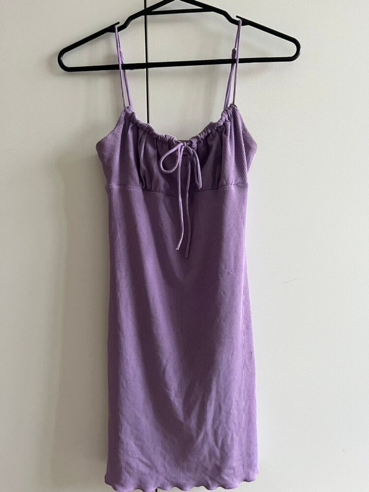 Purple Mini Dress