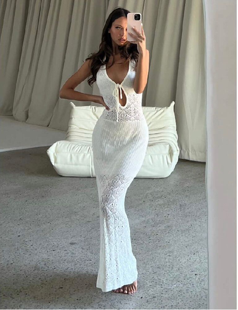 womens knit mini dress Liana Ribbed Knit Flare Mini Dress – Elegant Summer Outfit for Women S