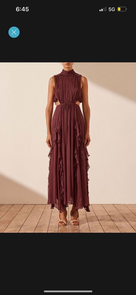 Shona Joy Plum Dress