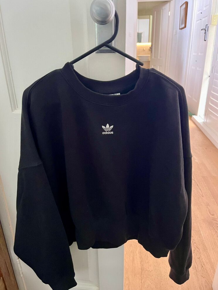 adidas cropped crew neck