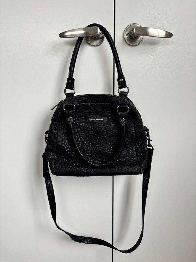 Status Anxiety Black Handbag