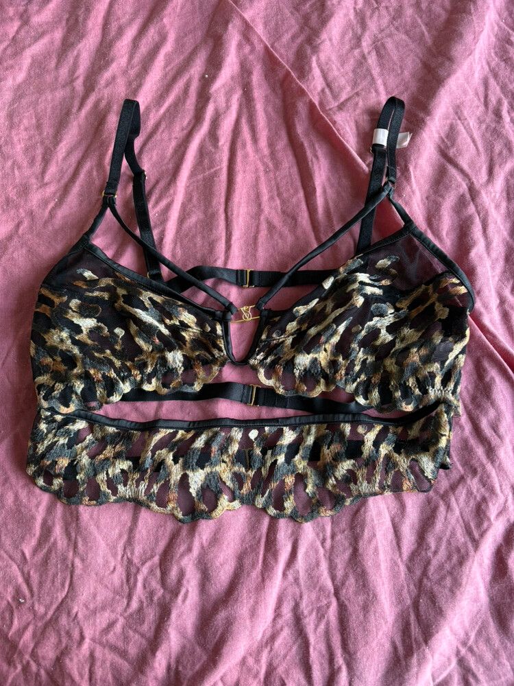 Victoria's Secret Leopard Print Bralette