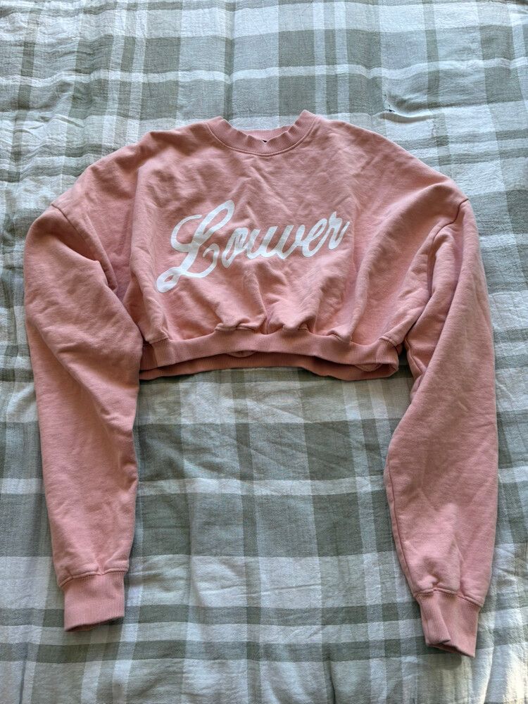 Lower Peach Cropped Jumper
