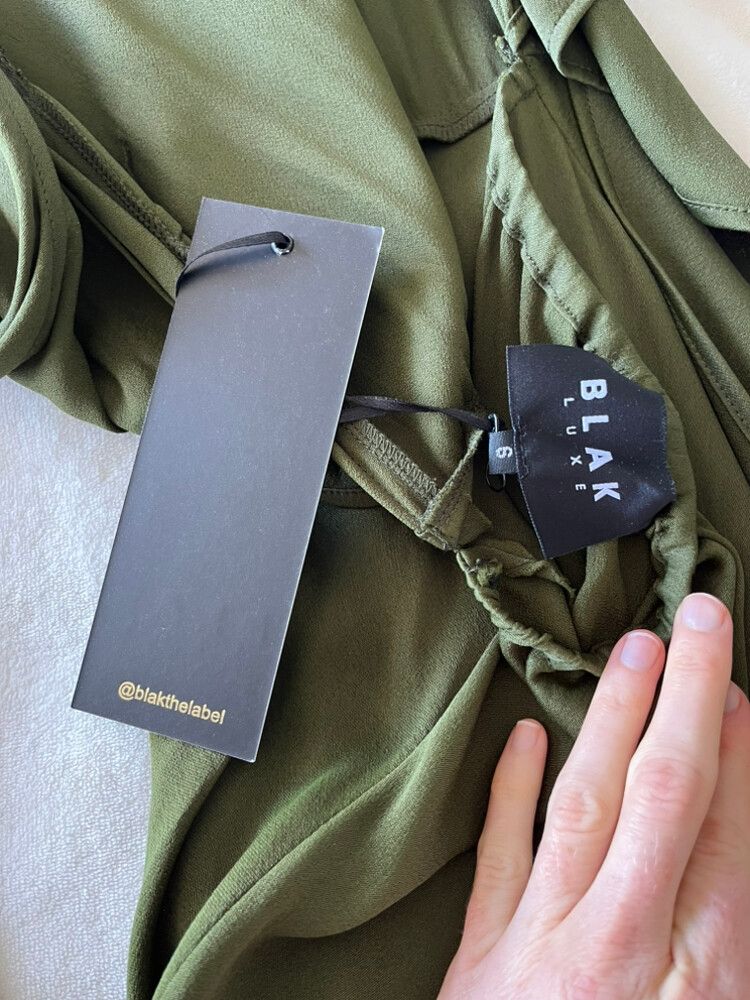 Blak Olive Maxi Dress