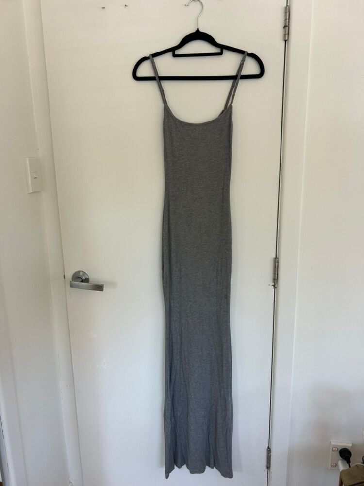 SKIMS - Skims Grey Maxi Dress on Designer Wardrobe