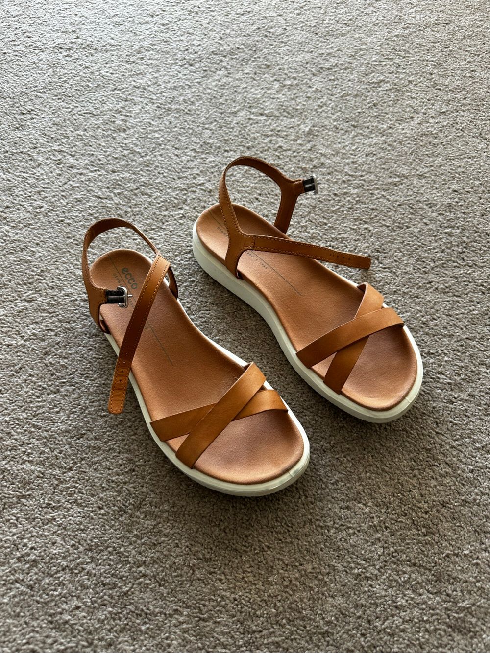 ECCO Yuma Leather Sandals