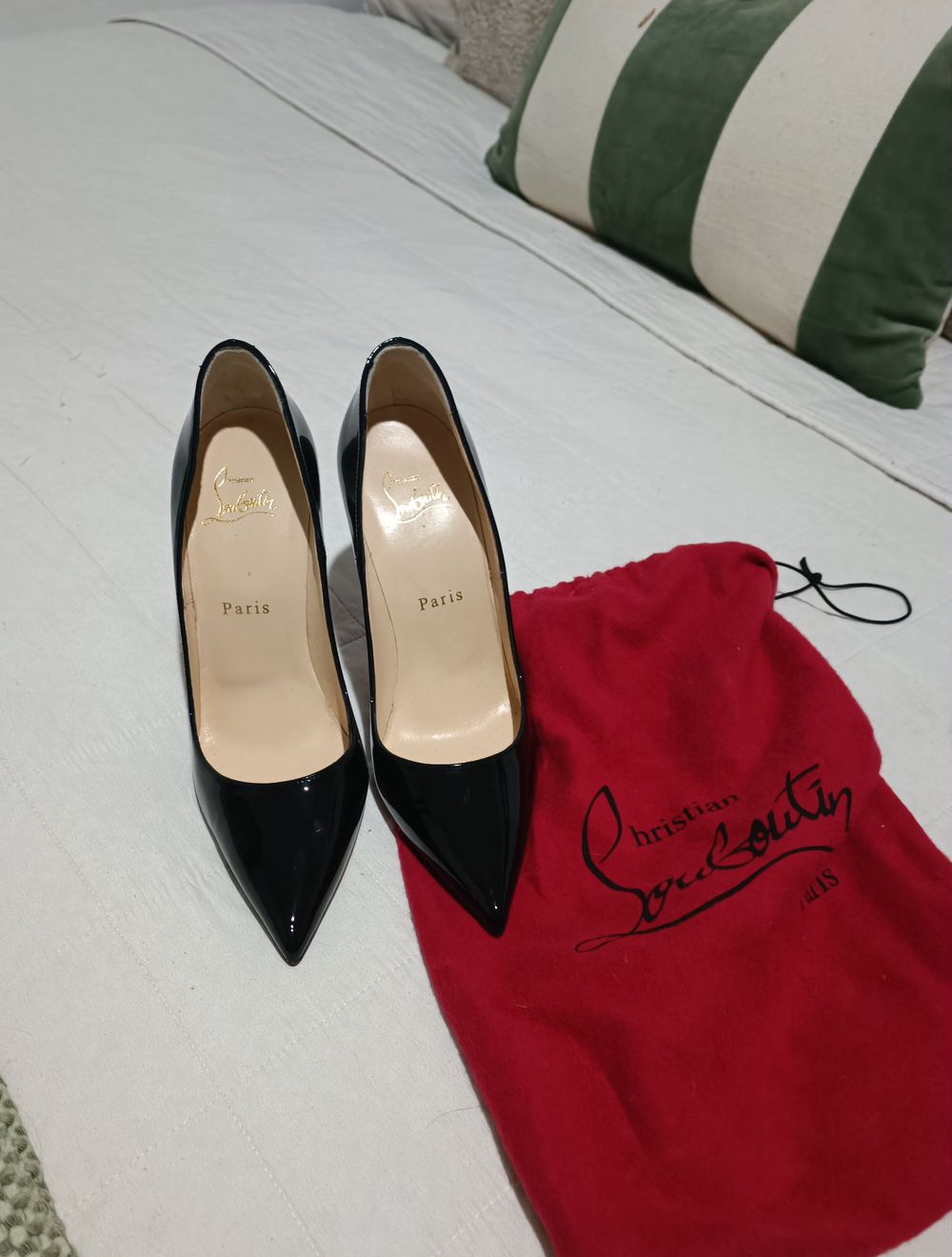 Louboutin Kate Black 120mm