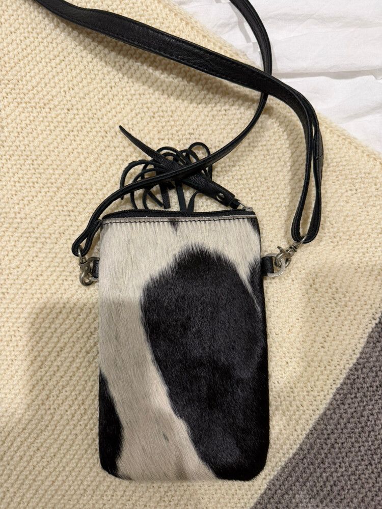 Furmoo small leather crossbody bag