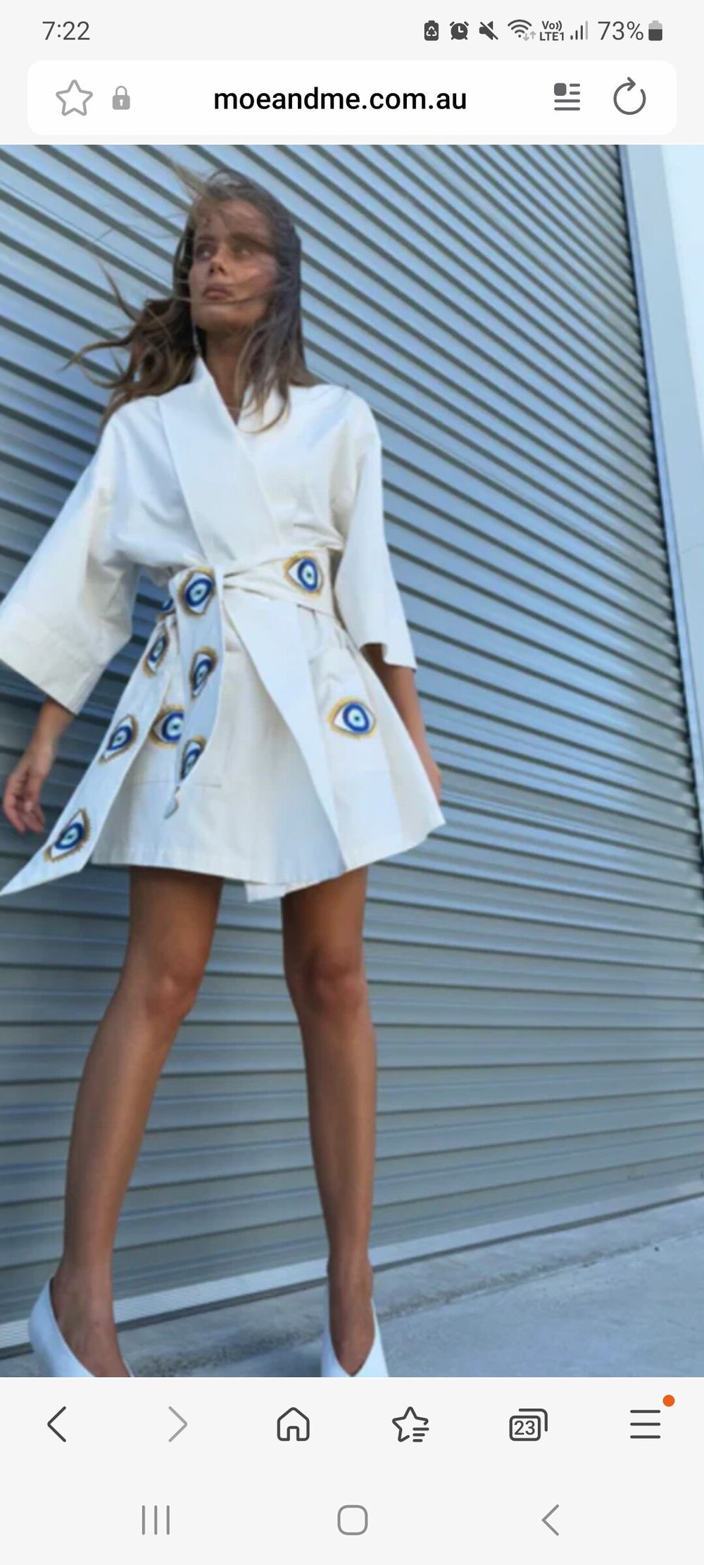 La Boheme Girls Nirvana Robe BNWT