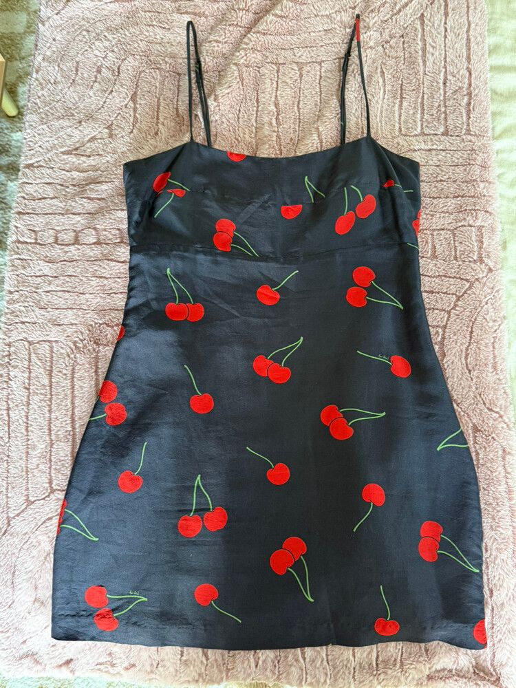 realisation par christy mini cherry dress