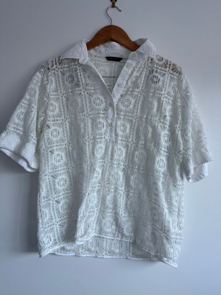Massimo Dutti Crochet Top