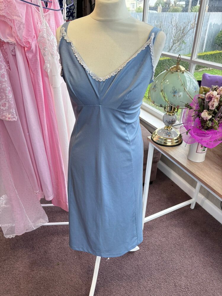 Blue Vintage Night Dress