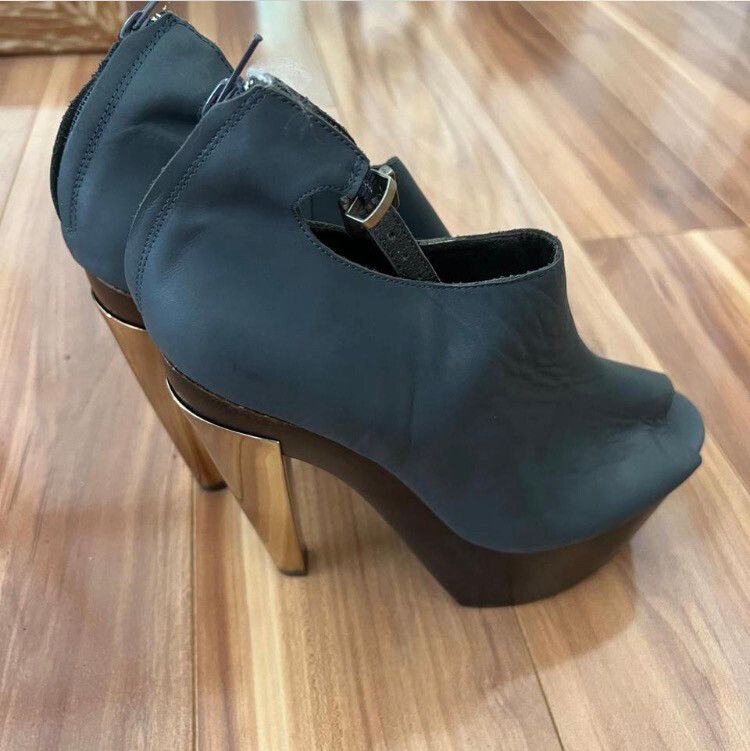 MESSECA Platform Peep Toe Platform Heel